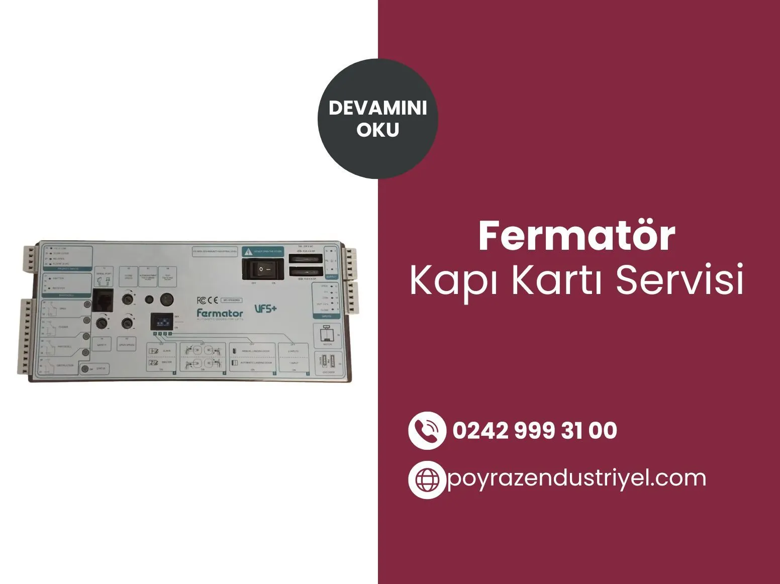 Fermatör Kapı Kartı Servisi